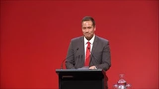 Tamati Coffey's address to Congress 2014