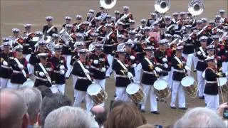 Massed Bands of H.M. Royal Marines Beating Retreat 2014 part 7