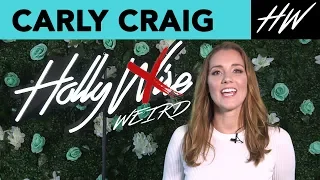 WEIRDEST moments with "Sideswiped" star Carly Craig!! I Hollywire