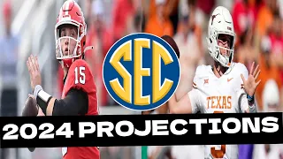 SEC Football Projected Standings 2024