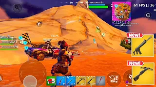 Samsung S23 Ultra 60 FPS Fortnite Mobile Gameplay *33 Elims Win, 100% 3D Res Chapter 5 Season 3!*