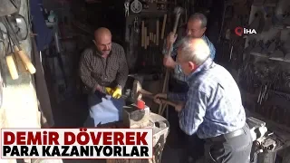 Sıcak Demir Ustaları, Geçimini Demir Döverek Sağlıyor