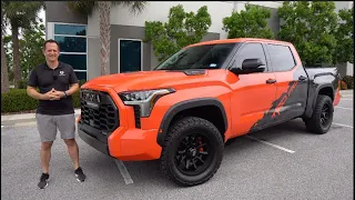 Is the 2023 Toyota Tundra TRD PRO a BETTER truck than a Ford Raptor?