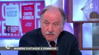 Noël Mamère contre Eric Zemmour, par livre interposé - C à vous - 25/11/2014