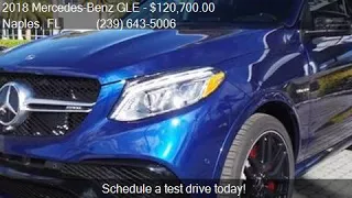 2018 Mercedes-Benz GLE AMG GLE 63 S AWD 4MATIC 4dr SUV for s