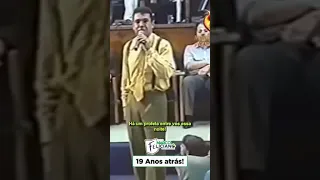 Pastor Marcos Feliciano ,19 anos atrás, como vai ser nossas igreja futuramente ?