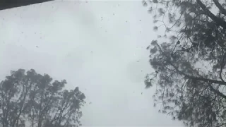 A minute of the storm in slo-mo