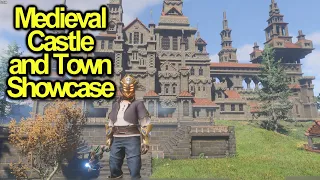 Huge Medieval Castle and Town Showcase | Enshrouded