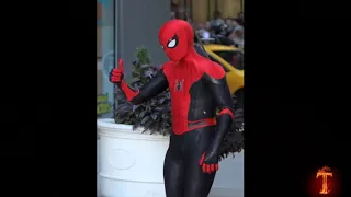 Человек-паук : "Вдали от дома" фото со съемок (Новый костюм Шок)