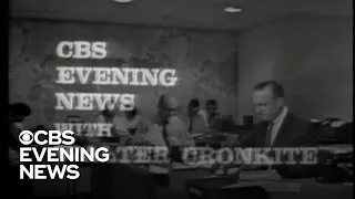 "CBS Evening News" made history 57 years ago