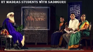 IIT Madras Students with Sadhguru