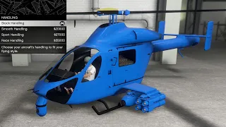 GTA 5 - DLC Aircraft Customization - Buckingham Weaponized Conada