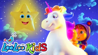 🌟 Twinkle Twinkle Little Star on REPEAT 30 minutes 🌟| Kids Songs  [ BB Kids Songs ] - LooLoo Kids