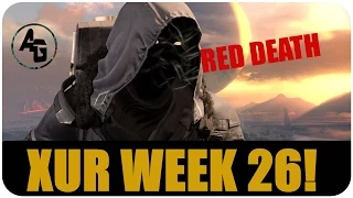 Destiny XUR Location WEEK 26 Agent of the Nine bringing you RED DEATH!!!!!