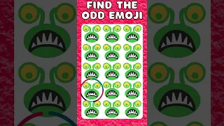 Find the odd emoji 526 💚💛💜 | Shorts |