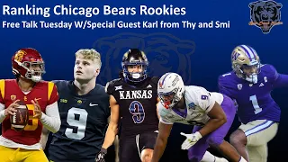 Which Chicago Bears Rookies Stand Out: Free Talk Tuesday Ep 10 (a day early) with Special Guest Karl