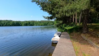 Ustka - Krzynia rowerem.