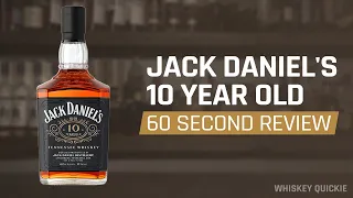 Jack Daniel's 10 Year Old Review | Whiskey Quickie