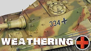 Weathering a 1/35 King Tiger - Meng King Tiger build part 6