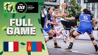 France v Mongolia | Women Play-In | Full Game | Crelan FIBA 3x3 World Cup 2022