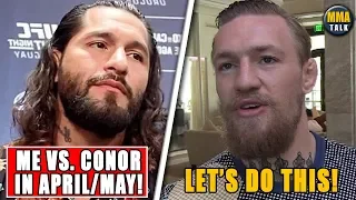 Jorge Masvidal RESPONDS to Conor McGregor saying he'd fight him, Colby-UFC was planning on firing me