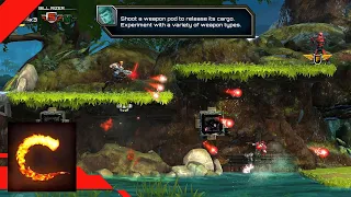 Contra: Operation Galuga - 50 Minute Gameplay [Switch]