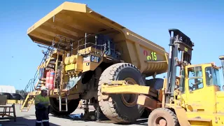 Four-Tonne Tyre Change