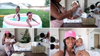DAY IN THE LIFE OF A NEWBORN AND 2 TODDLERS | REAL DAY IN THE LIFE OF A STAY AT HOME MOM 2019 | DITL