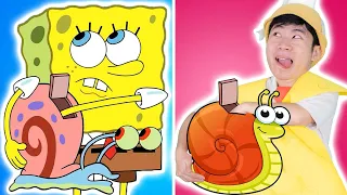 Spongebob - Search For Foreign Objects | Spongebob Funny Animated Parody | Woa Parody