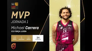 LEB Oro | Michael Carrera, MVP de la Jornada 1