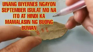 UNANG BIYERNES NGAYON SEPTEMBER ISULAT MO NA ITO AT HINDI KA MAMALASIN NG BUONG BUWAN-APPLE PAGUIO1