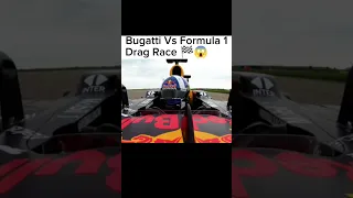 Bugatti Chiron Vs Formula 1 🤯 Drag Race Challenge 😤 #shorts #youtubeshorts #ytshorts