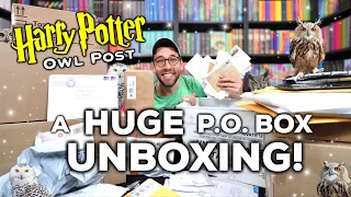 Harry Potter Owl Post 🦉 A HUGE P.O. Box Unboxing