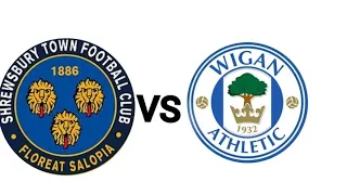 LATICS COME HOME WITH 3 POINTS/SHEWSBURY TOWN VS WIGAN ATHLETIC