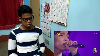 Indian reacting to 迪玛希《All_by_Myself》_高音花腔炫技零压力-《歌手2017》第9期_单曲The_Singer【我是歌手官方频道