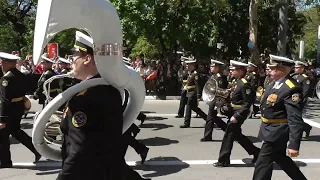 Новороссийск , 9 мая парад Победы