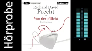 Richard David Precht: Von der Pflicht (Hörprobe)