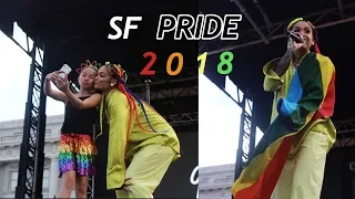 Kehlani & Hayley Kiyoko Perform “What I Need” For The First Time At SF Pride | tammie wong