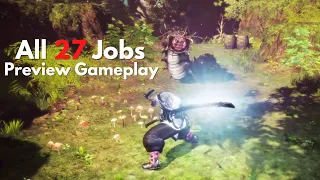 All 27 Jobs Preview Gameplay - Stranger of Paradise: Final Fantasy Origin
