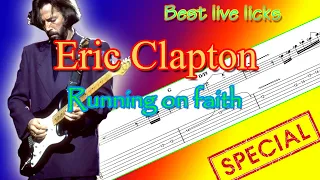 Eric Clapton - Running on Faith - 1st solo - blues licks special #03