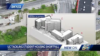 University of Cincinnati to fund series of new dorms as demand for housing grows