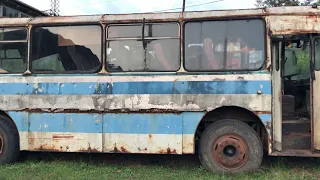 Последний автобус ЛАЗ в Грузии