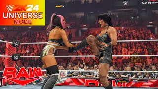 WWE 2K24 Universe Mode - Raw Ep. 1