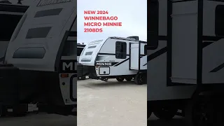 Let's take a tour of this New 2024 Winnebago Micro Minnie 2108DS!✨