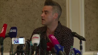 ROBBIE WILLIAMS AVIVA STADIUM CONCERT MEDIA CONFERENCE