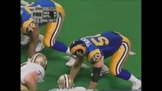 1999 Week 12 Saints vs Rams Highlights