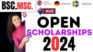 Apply for Free! Fully Funded Scholarships 2024 in Sweden, Germany, UK & Australia| Bachelors&Masters