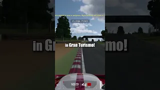 GT7 vs iRacing DIFFERENCE in TECHNIQUE #shorts