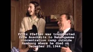 The Diary of Anne Frank - Final part with description