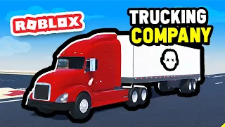 Building a NEW TRUCK COMPANY in Roblox